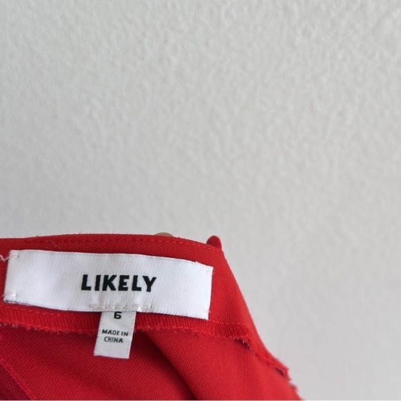 LIKELY Banks Flounced-Hem Slip Dress - Picture 9 of 10